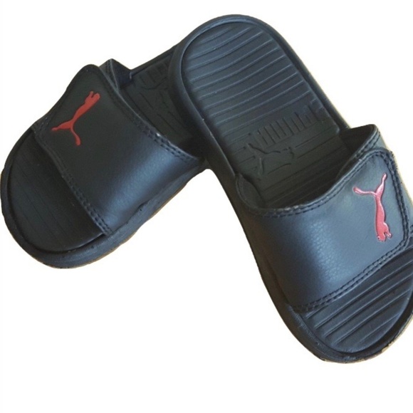 puma kids sandals